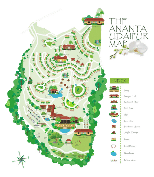 Ananta Resort Map FINAL