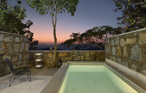 Plunge Pool Suite with Jacuzzi at Fateh Safari Suites