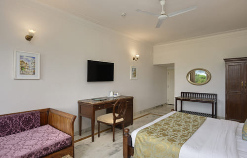 Deluxe Lake Facing Rooms at Ram Pratap Palace