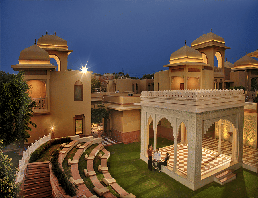 Heritage Village Resort Manesar outdoor lawn space