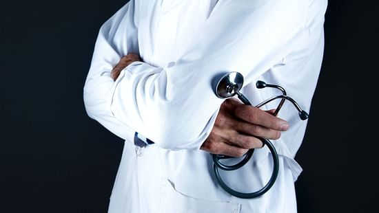 a doctor holding a stethoscope