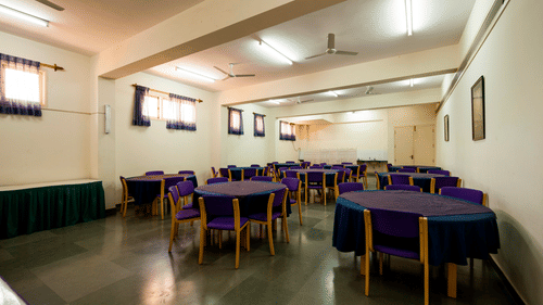 Saiacs CEO center  Hotel SAIACS CEO Centre Bangalore - Jacaranda-Dining hall