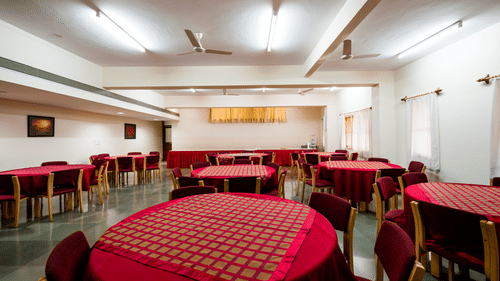 Saiacs CEO center  Hotel SAIACS CEO Centre Bangalore - Gulmohar-Dining hall