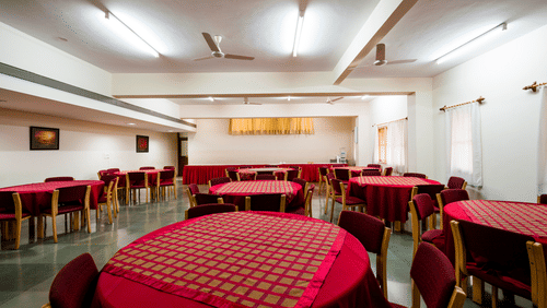 Saiacs CEO center  Hotel SAIACS CEO Centre Bangalore - Gulmohar-Dining hall