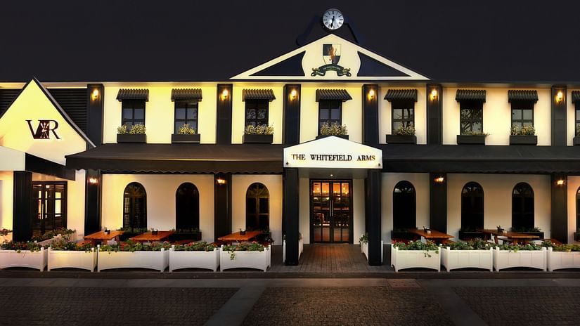 facade of our pub and microbrewery in whitefield