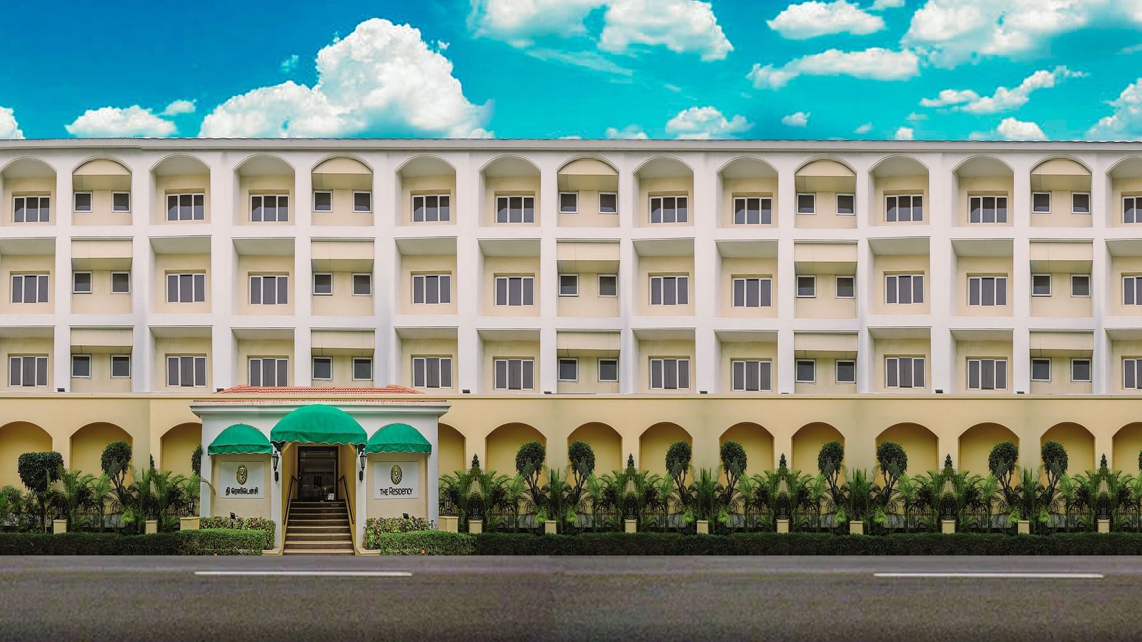 Hotel Front Elevation