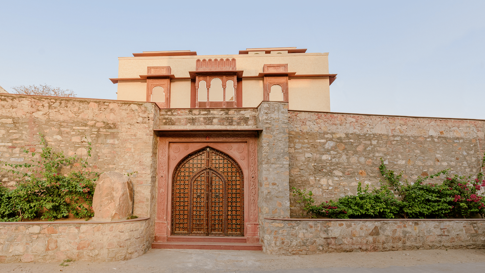 Views outside Surya Haveli Jaipur