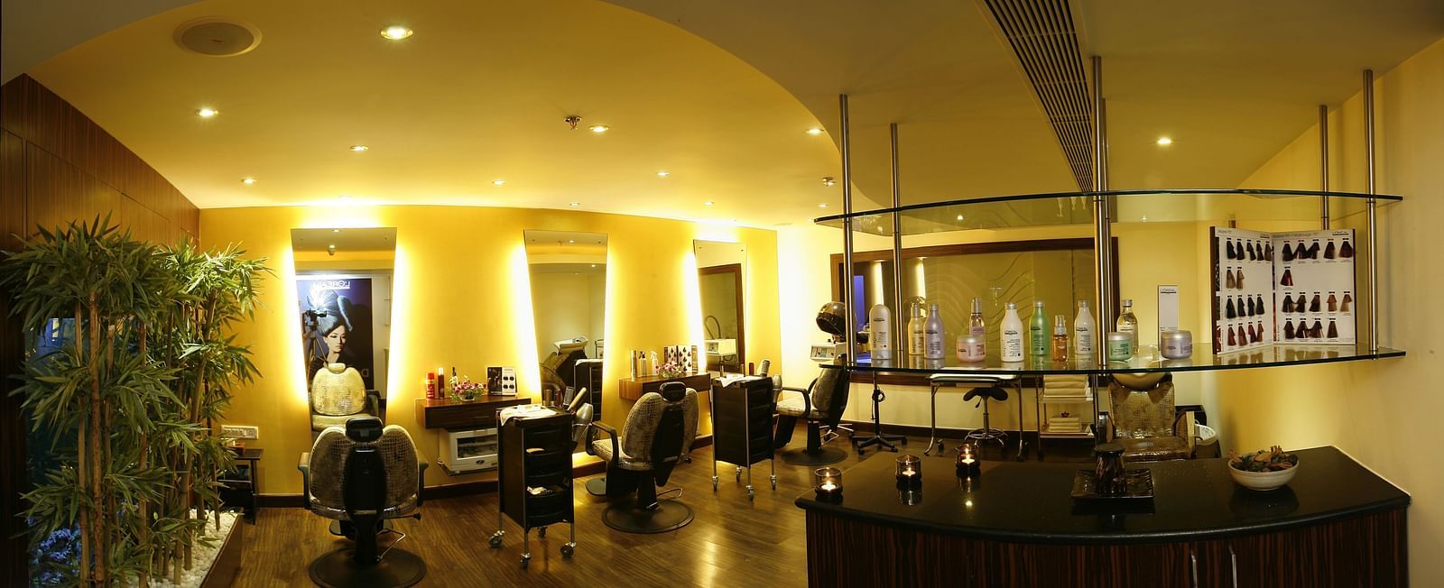 View of salon at Grand Chennai By GRT Hotels.