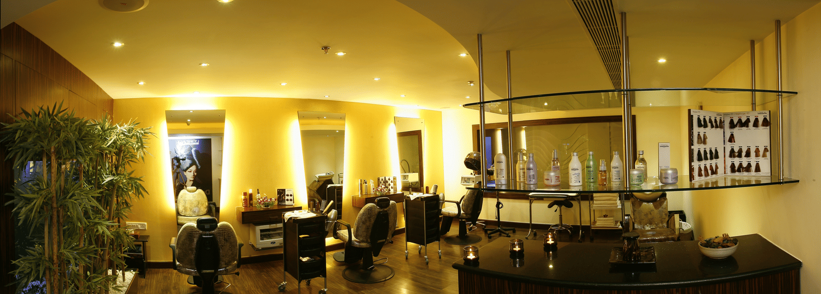 View of salon at Grand Chennai By GRT Hotels.