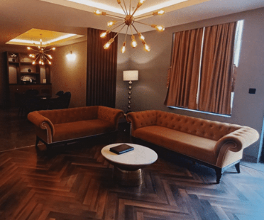living room of Presidential Suites7 1