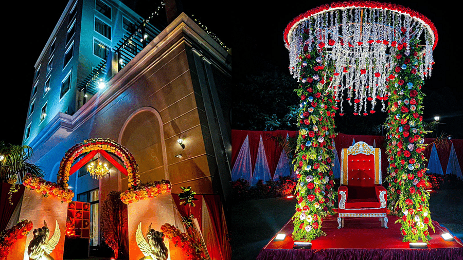 lights and decorations - Hotel Polo Towers, Agartala