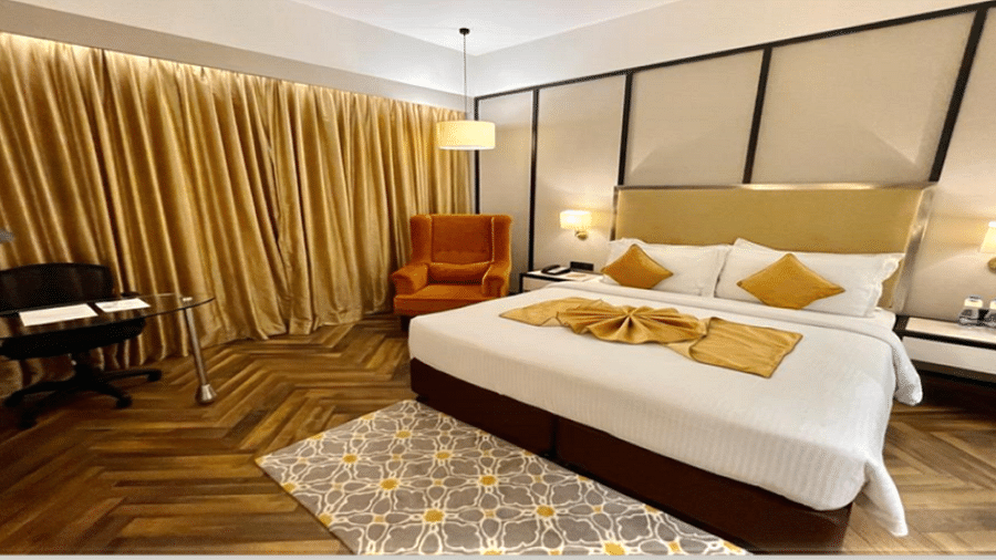 bedroom in Executive Suite 5 - Hotel Polo Towers, Agartala
