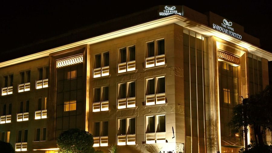 Facade at The Muse Sarovar Portico Nehru Place New-Delhi 1