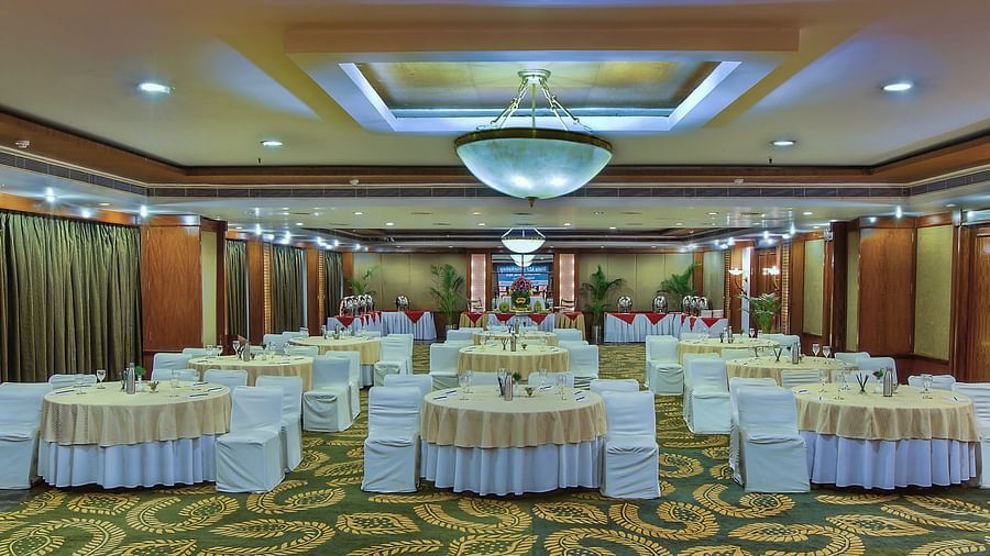 Seating arrangement at the Akbar Hall