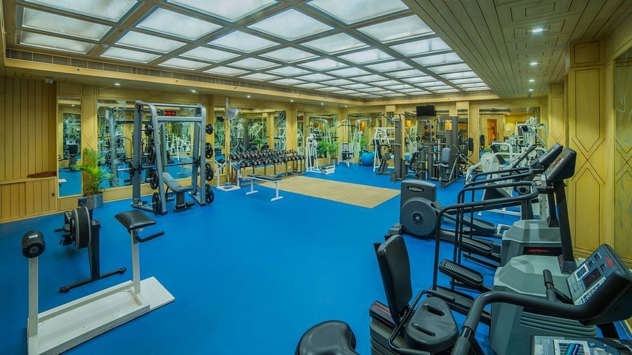 Gym at Sitara Luxury Hotel in Hyderabad near Ramoji Film City