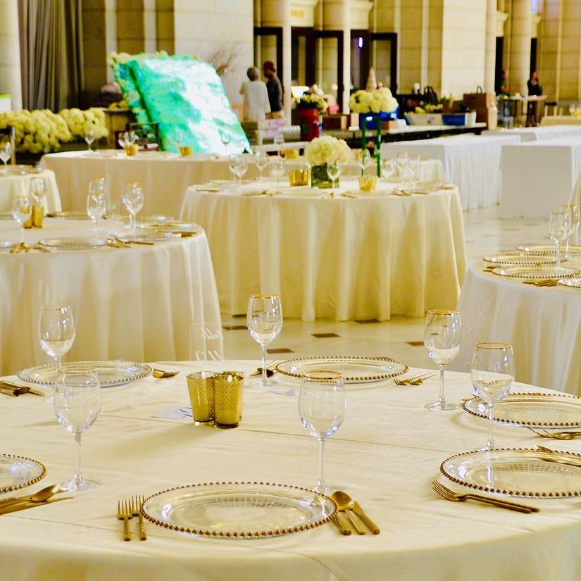 seating of our banquet hall