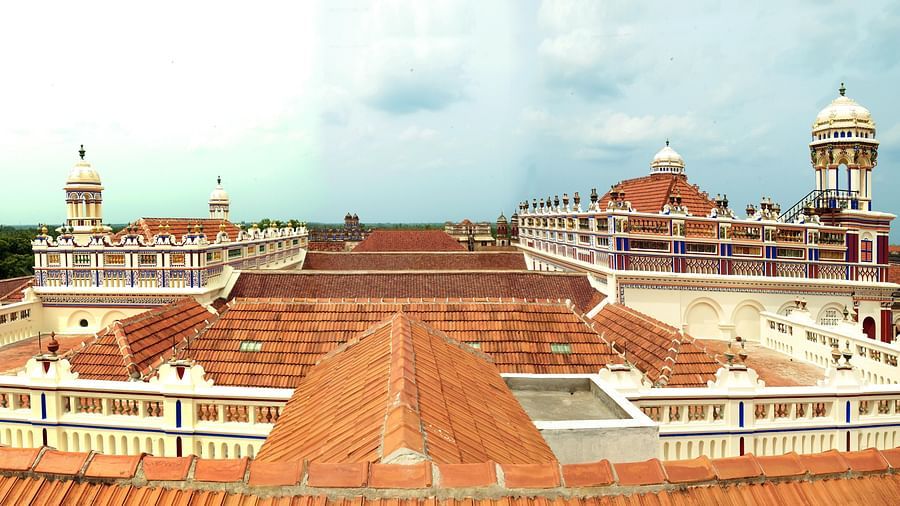 Terrace of Chidambara Vilas