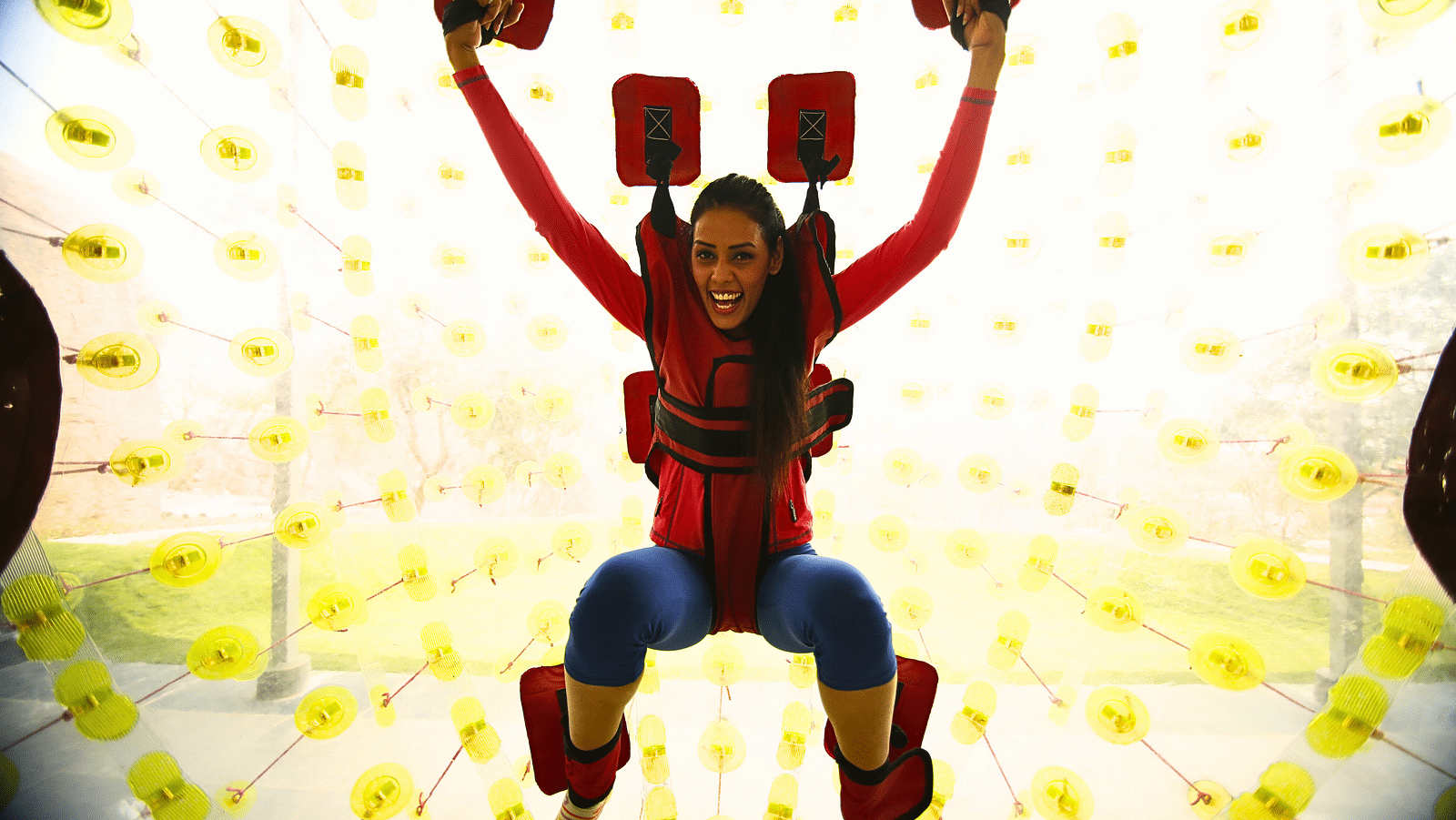 Sahas-Ramoji Adventure Park in Hyderabad offers zorbing roller ball rides