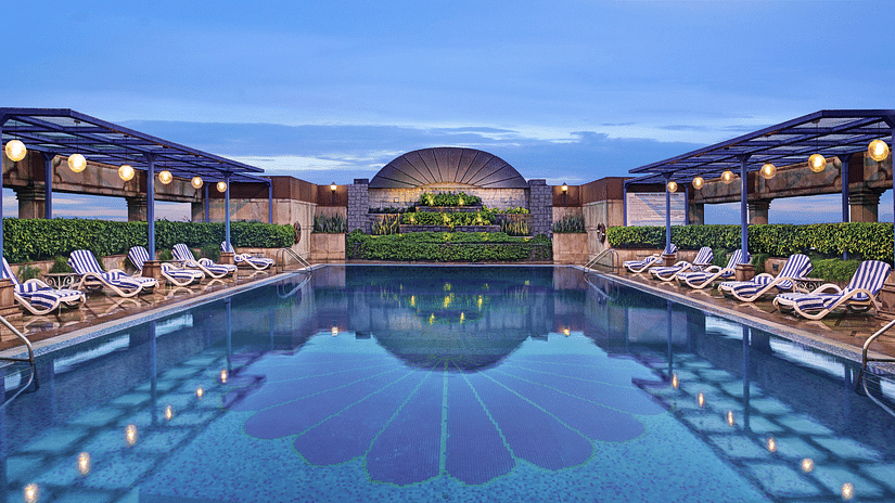 Swimming Pool at The Bristol Hotel, Gurgaon, 5-star hotel in Gurgaon