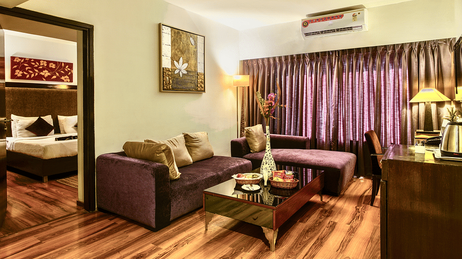 A view of the Suite's living area - GIS Select