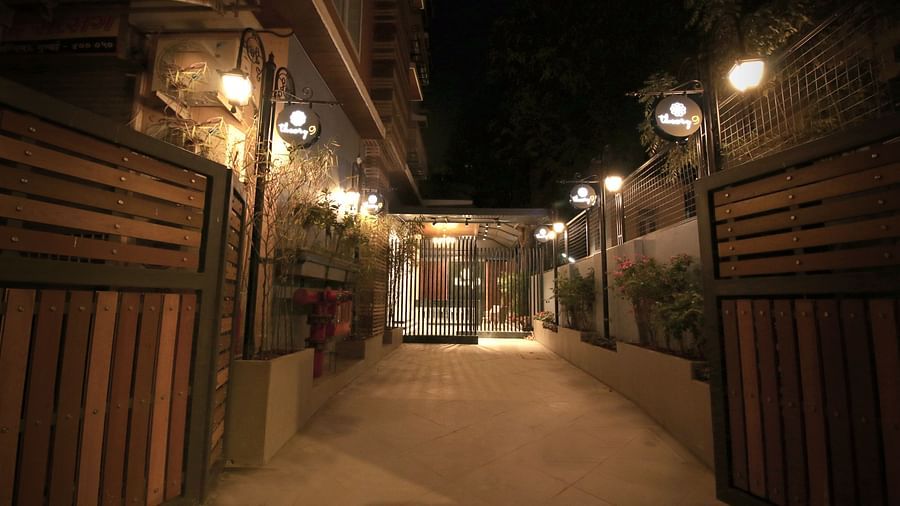 exterior facade - theory9 bandra