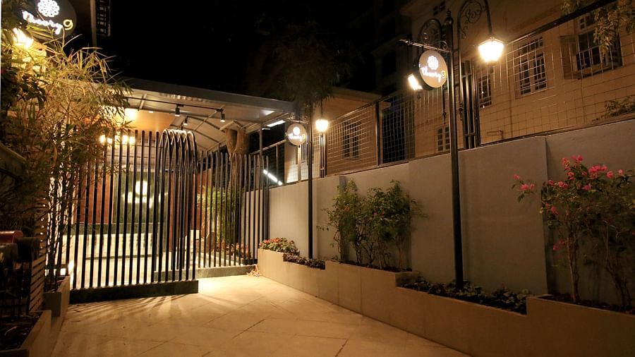 exterior facade - theory9 bandra
