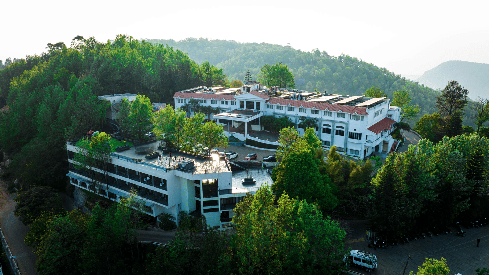 Facade of Grand Palce, Yercaud 2