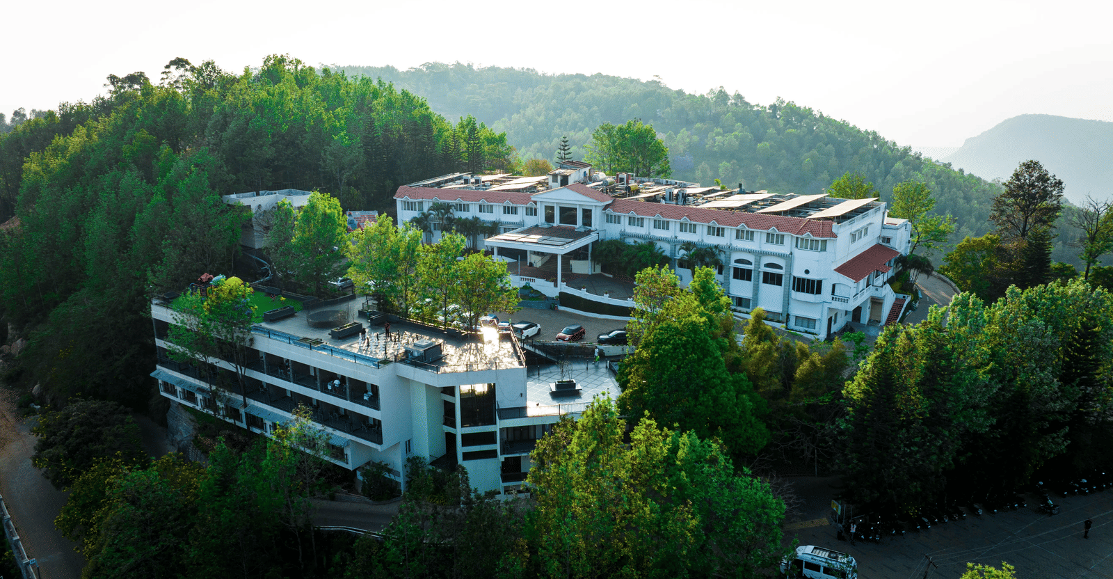 Facade of Grand Palce, Yercaud 2
