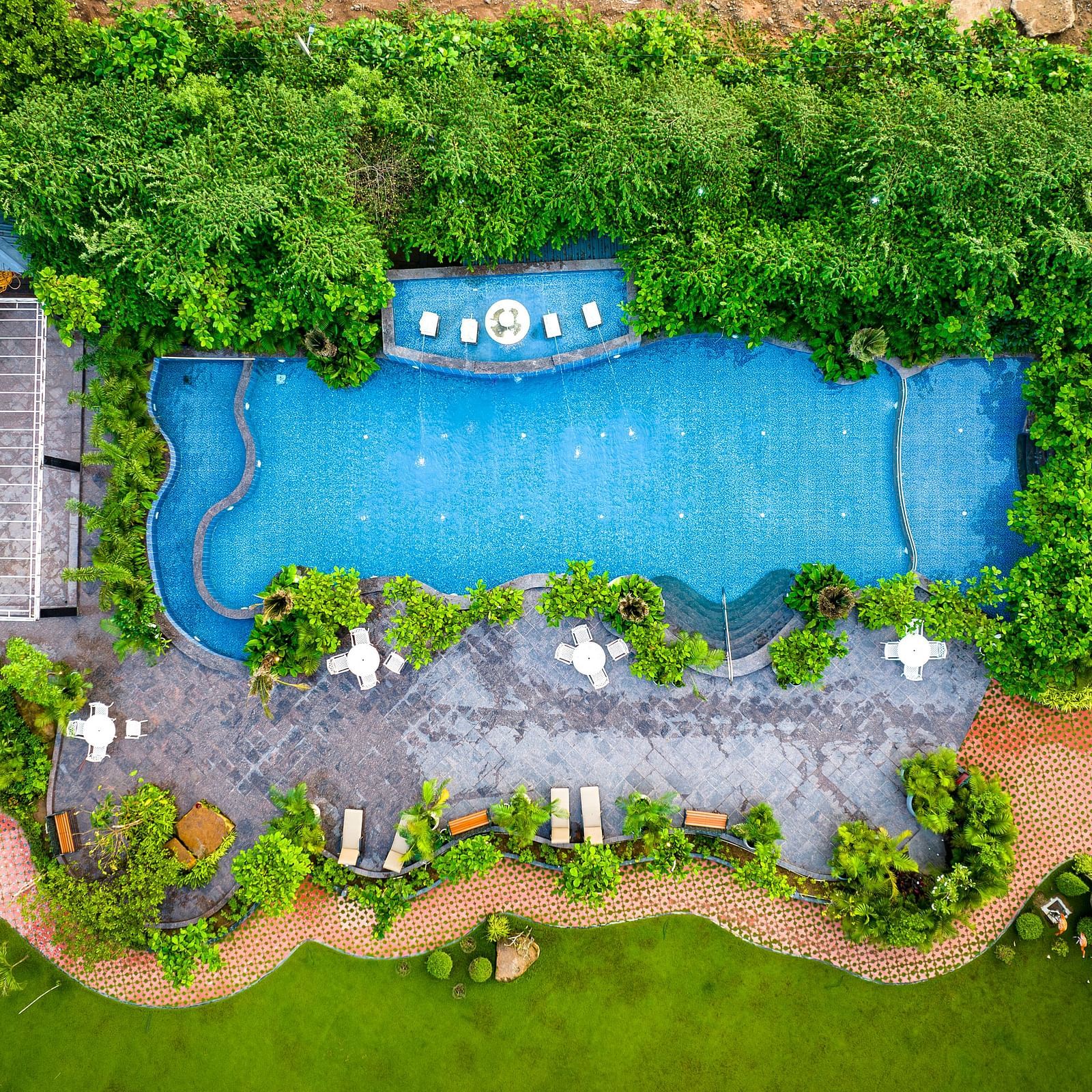 Pool at  Mayfair Oasis Resort & Convention