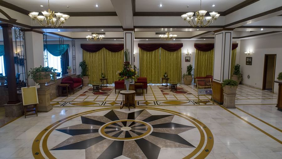 Lobby Hotel Kanha Shyam Allahabad3