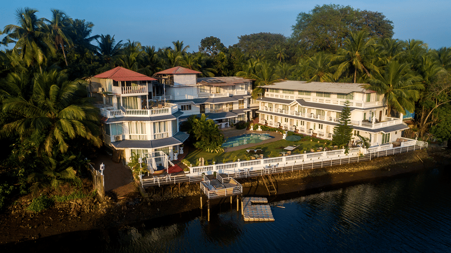 Hotel with Riverside View Goa | Stone Wood Riverfront Resort