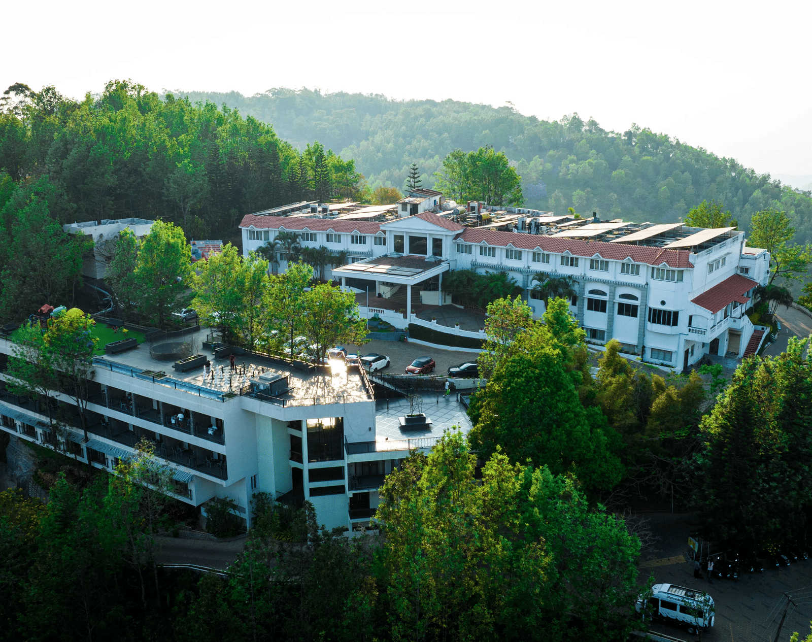Facade of Grand Palce, Yercaud 2