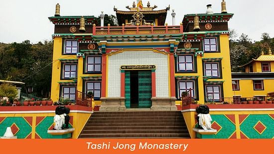 Tashi Jong Monastery Facade