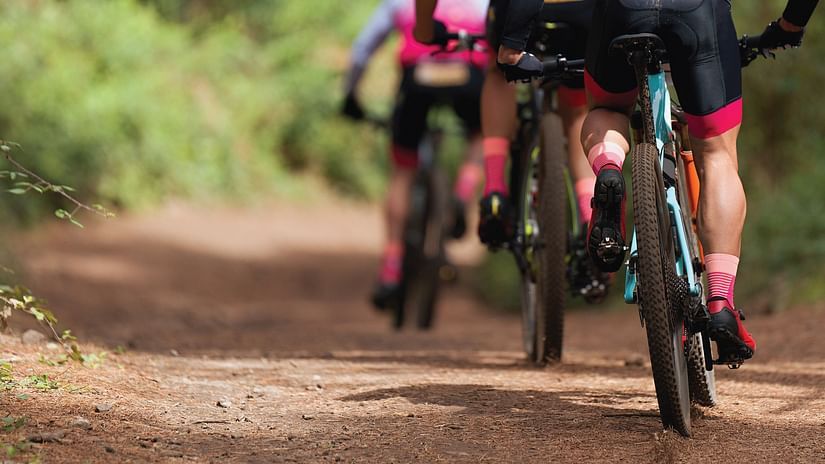 Mountain biking