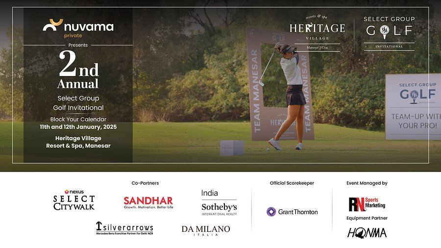 Golf player in action at the 2nd Annual Heritage Golf Tournament