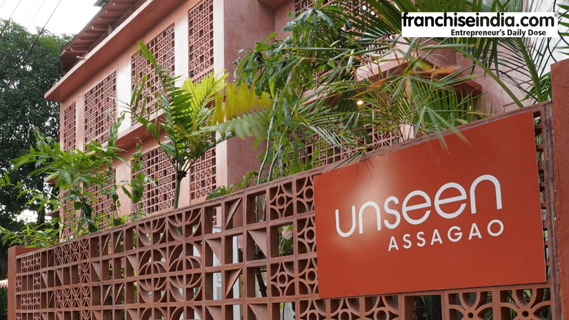 The exterior signboard of The Unseen Assagao.
