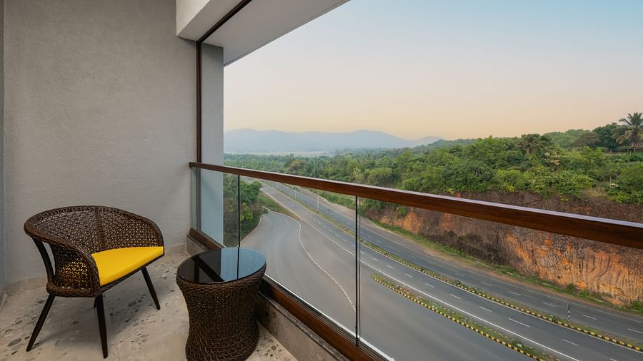 an image of a balcony with scenic highways and valley view at Cloud9 Sarovar Premiere, Palolem Goa