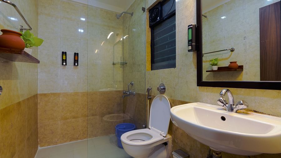 Well-lit bathroom with modern fixtures - Magnus Aerith Studio, Kharadi