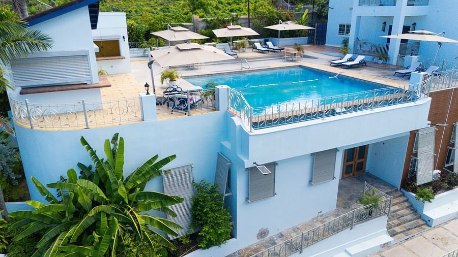 An image of a pool in Montego Bay on top of a building - Hotel 39, Jamaica (Montego Bay)