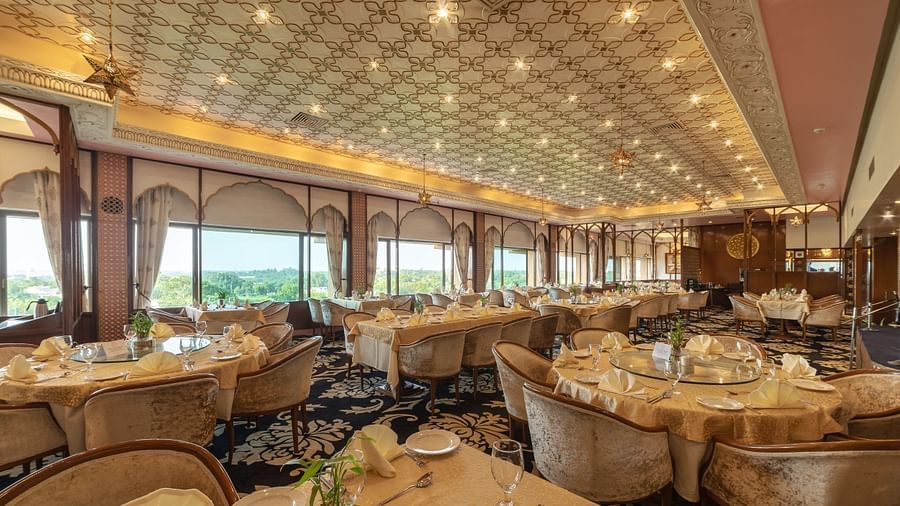 Seating arrangement at The Mughal Room - 2