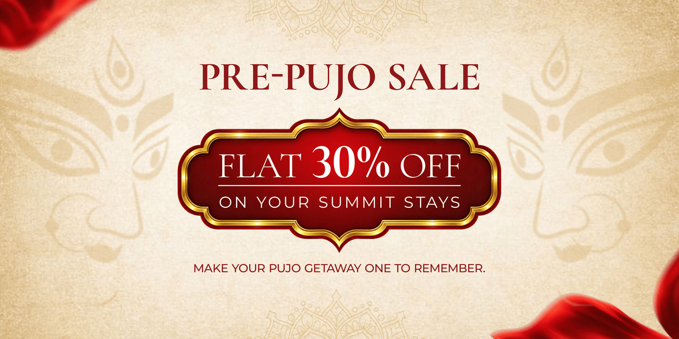 Grab this pre-pujo sale and book your stay with us and enjoy 30% off on your stay at Summit Hotels & Resorts.