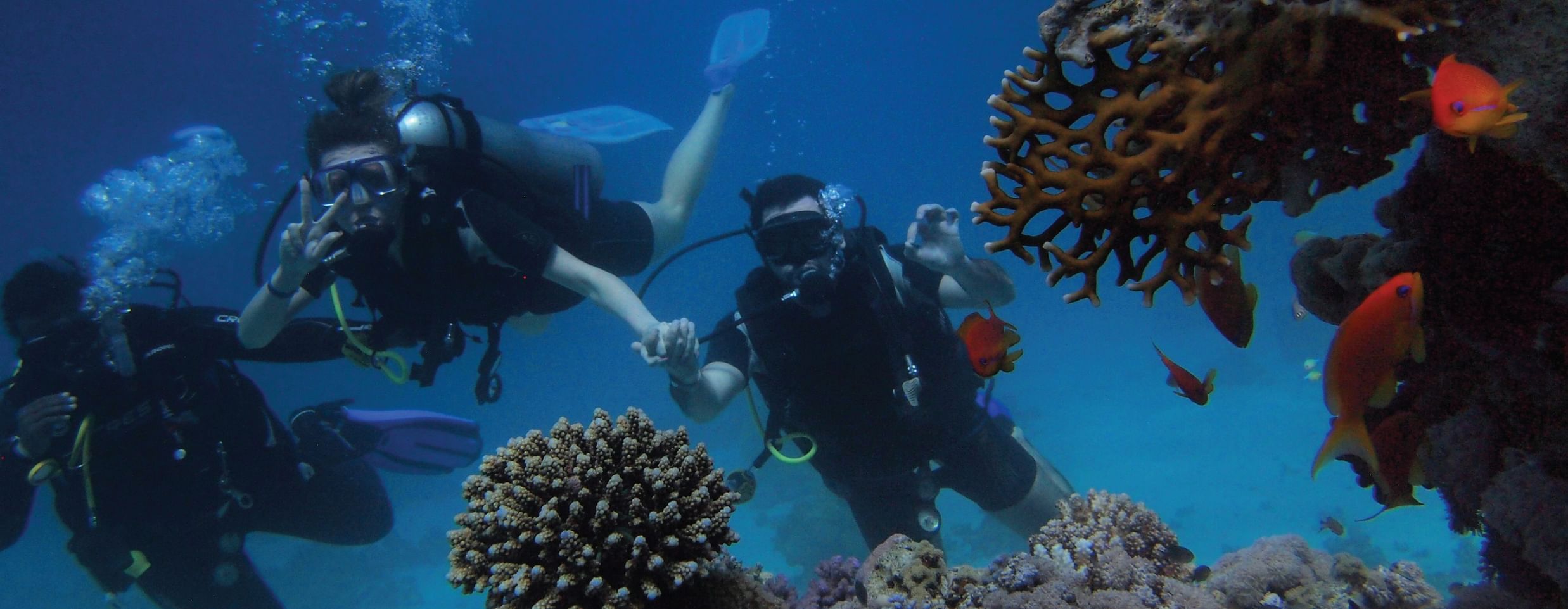 Scuba diving