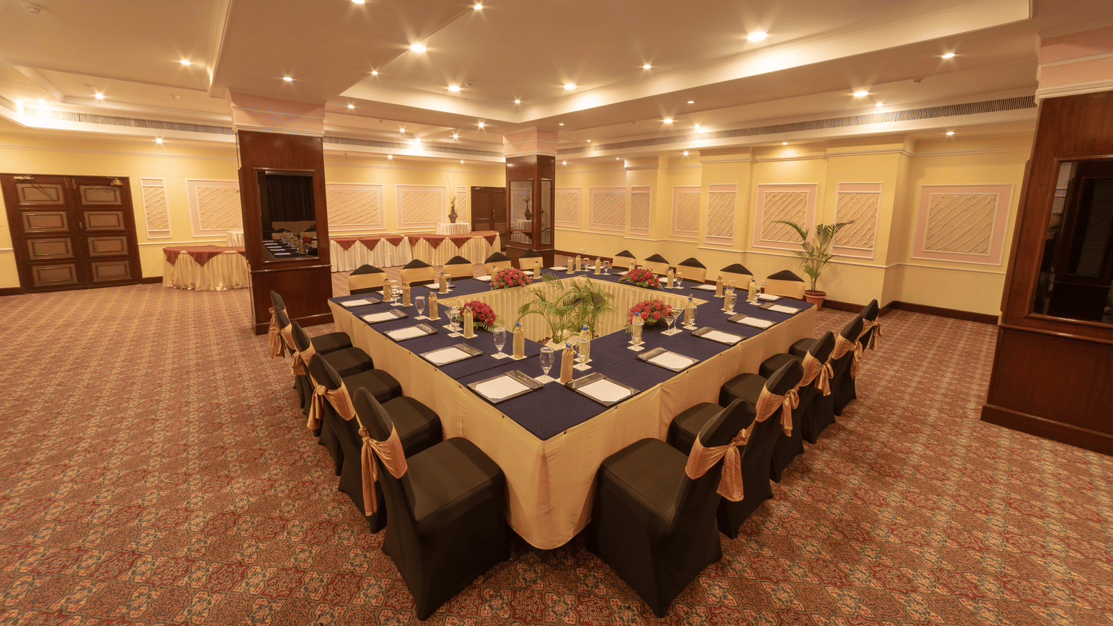 Seating arrangement at the Mariyam Hall