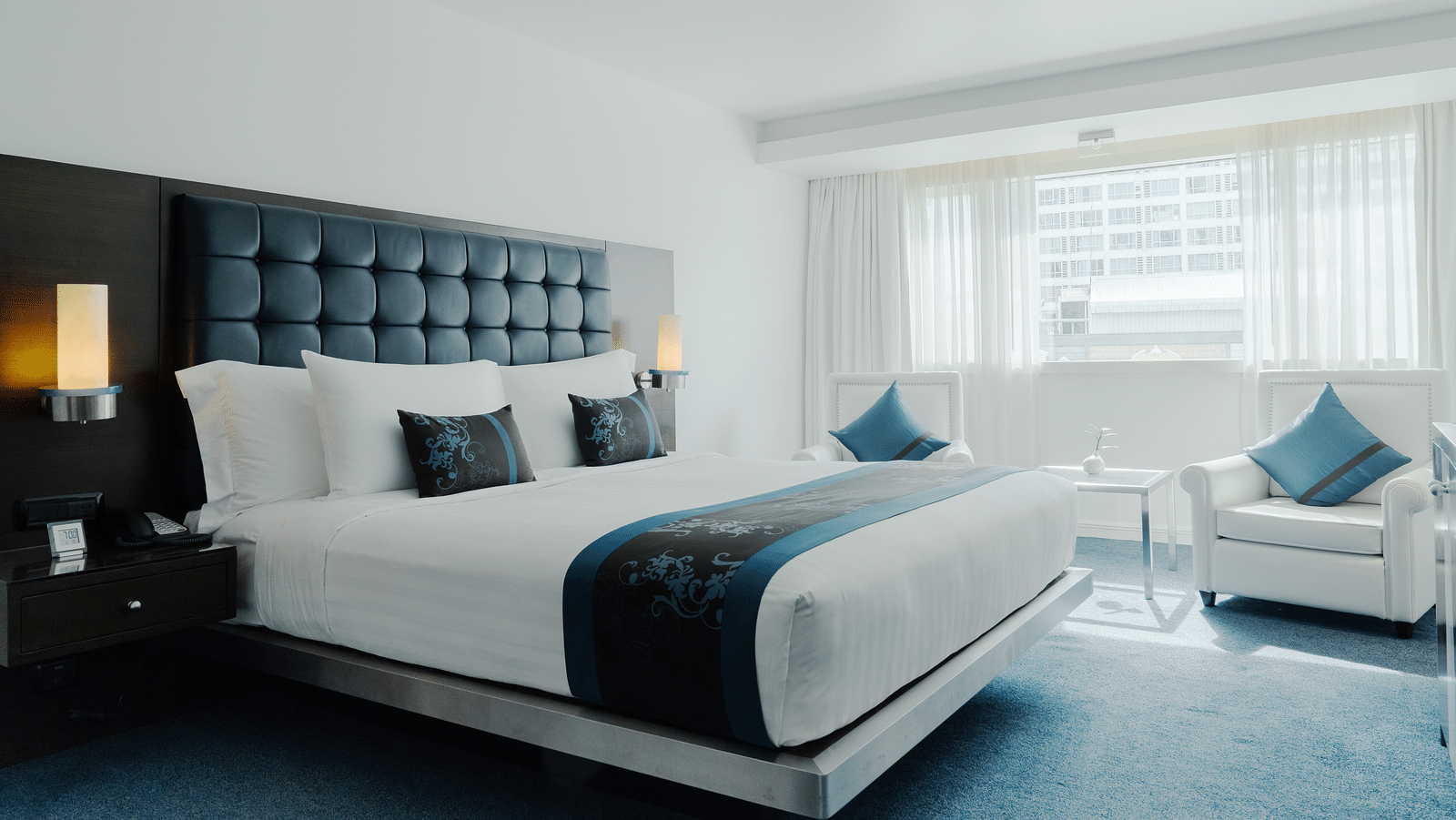 View of the Guest House that features a bed - Night Hotel Bangkok