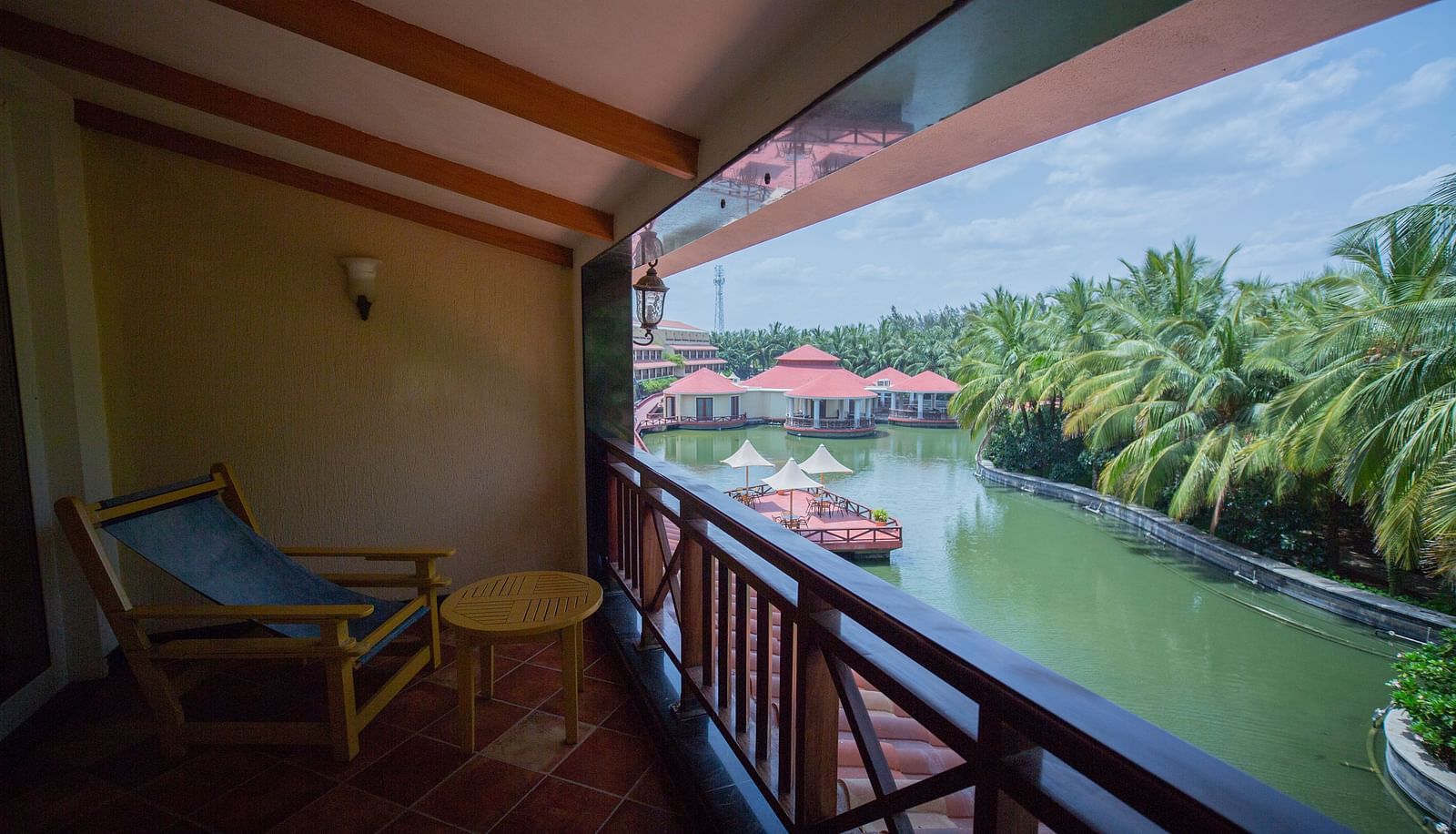OS-CASCADE room Balcony View at Ocean Spray Puducherry