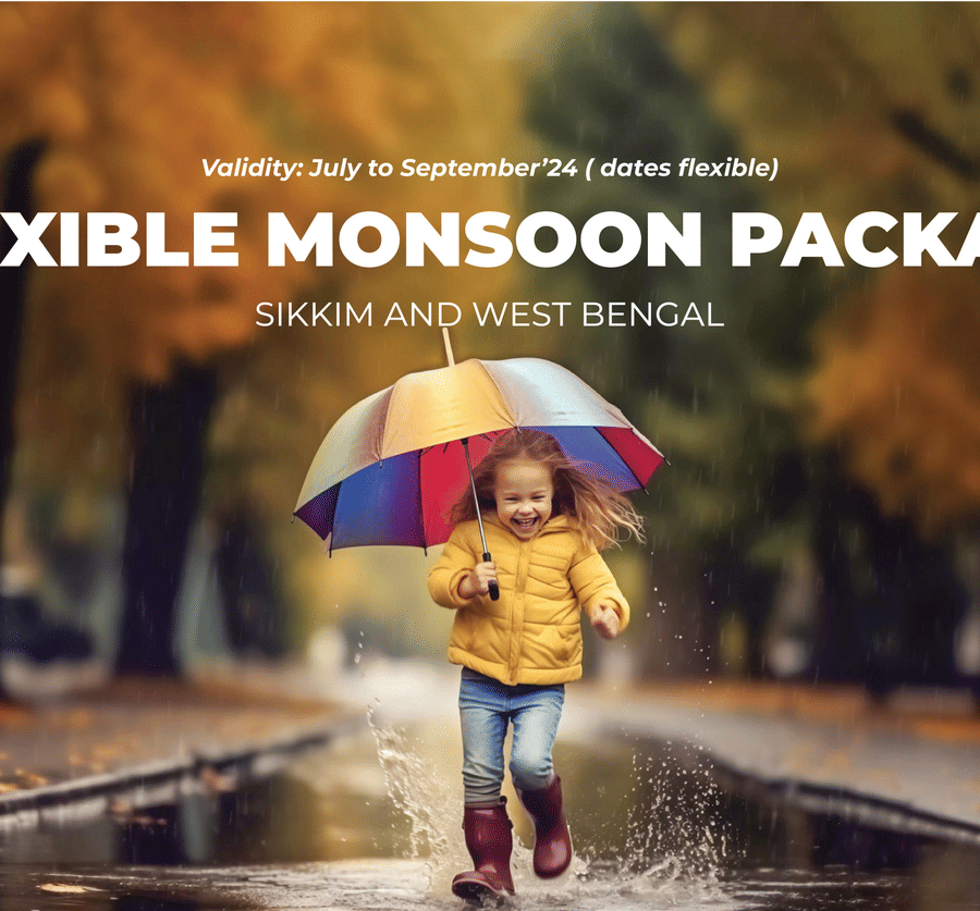 Flexible monsoon package poster for Summit Barsana Resort & Spa, Kalimpong