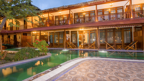 Facade view of Symphony Summer Sand Beach Resort And Spa. 