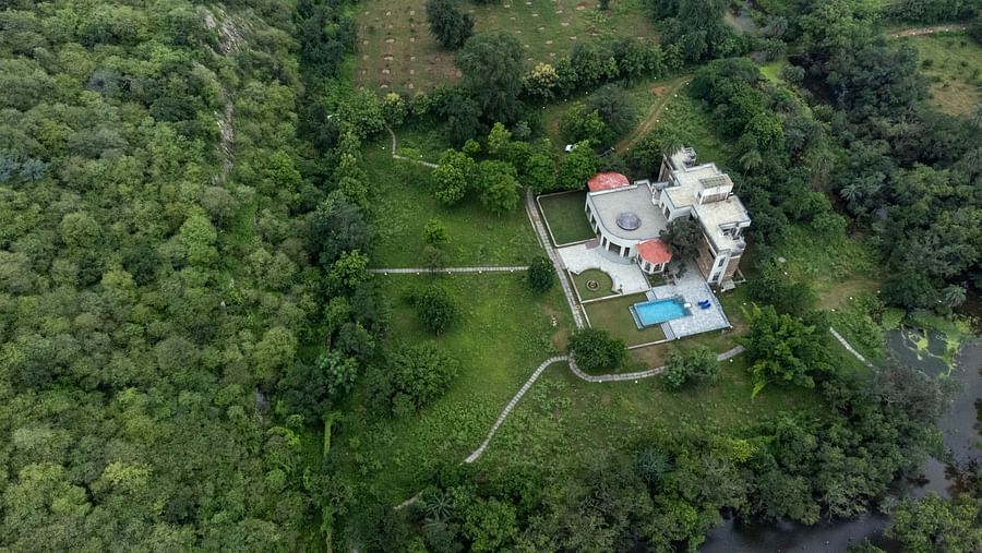 Surya bagh Ajabgarh - Drone - 2