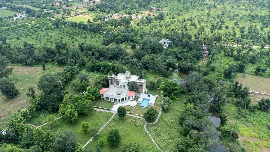 Surya bagh Ajabgarh - Drone - 4