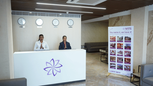 Reception at Purple Beds by VITS, Surat